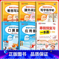 人教版/[预复习+语数专项 | 6册]寒假一本通+寒假专项全套 小学一年级 [正版]2025版寒假预复习衔接一本通一二三