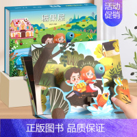 糖果屋-3D立体书 [正版]格林童话立体剧场书 儿童3d立体翻翻书灰姑娘公主立体书幼儿园绘本阅读经典童话故事书儿童绘本3