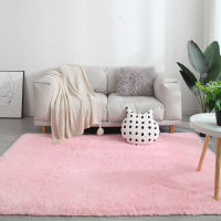 美帮汇ins长毛绒网红客厅茶几灰色地毯卧室满铺床前毯懒人沙发地垫