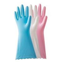 茶花 PVC 耐用手套(S)1双/套