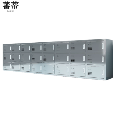 蕃蒂不锈钢鞋柜24门台