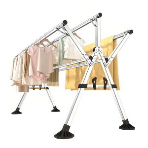 凡礼格不锈钢晾衣架五杆