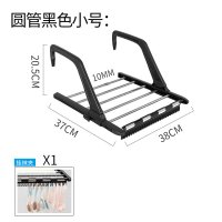 三维工匠架窗台晒鞋架阳台晾晒暖气片挂架不锈钢小型折叠晒衣架晾晒 加粗灰色方管中号55*37cm免安装送1个袜夹4个防风扣