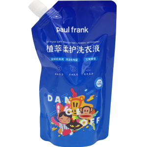 大嘴猴(Paul Frank)植萃柔护洗衣液 500g