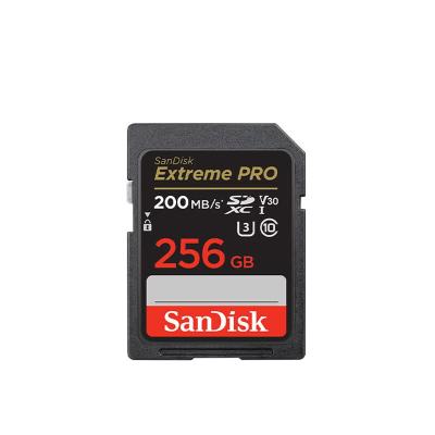 闪迪(SanDisk)256GB SD内存卡 4K V30 U3 C10 相机存储卡 读速200MB/s