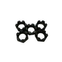 益莘 六角开槽螺母 M20 个