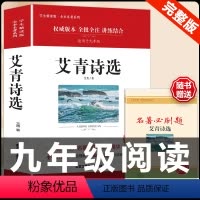 [配套人教版]艾青诗选.送考点 [正版]九年级2册 简爱和儒林外史吴敬梓原著完整版必读初三课外书初中课外阅读书籍上册下册