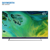 创维（SKYWORTH）65G71 65英寸4K全民AI娱乐 声控语音 升降式摄像头 2+32G内存 全面屏护眼电视