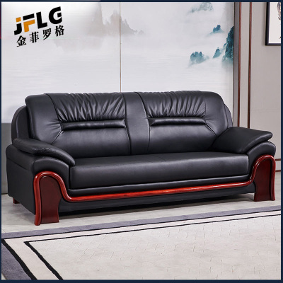 金菲罗格办公沙发新中式会客沙发组合