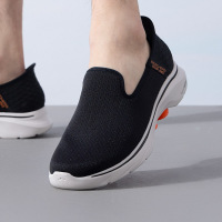Skechers斯凯奇男鞋新款健步鞋一脚穿网面透气休闲鞋216551-BLK ZP