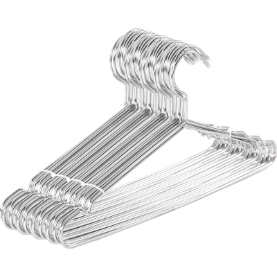 邦禾304不锈钢实心衣架晾衣架衣挂晒衣架衣服架裤架挂衣架