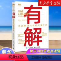 [正版]有解:高效解决问题的关键7步