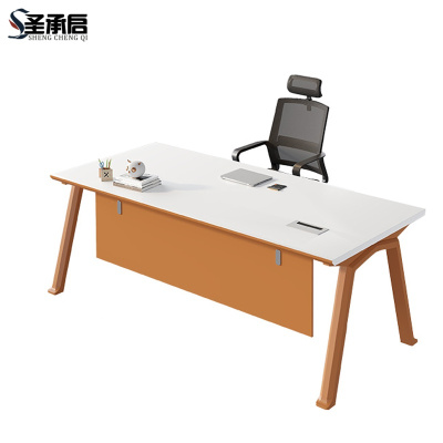 圣承启 领导桌 1.6m带椅张