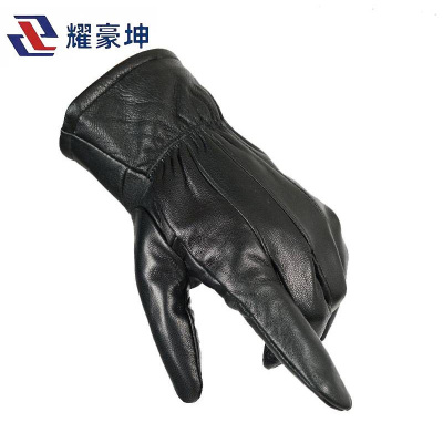 耀豪坤 防寒羊皮手套拼皮D33T/副