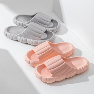 幸福派 新款踩屎感凉拖鞋女夏季室内防滑居家情侣春夏防滑拖鞋四季家居EVA家用凉拖鞋女可爱夏季外穿柔软厚底浴室简约拖鞋男夏