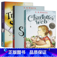 怀特经典儿童文学3册 [正版]精灵鼠小弟 英文原版童话故事 Stuart Little 夏洛特的网EB怀特三部曲 少年儿