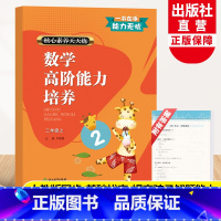 数学 二年级上 [正版]新版 数学高阶能力培养 二年级上册 核心素养天天练小学生2年级课时作业本课堂同步训练习题册期末单