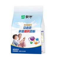 蒙牛中老年多维高钙奶粉300g袋装成人男女士高钙营养早餐[2025.10起到期]