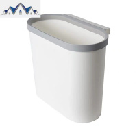 厨房垃圾桶挂式家用橱柜可壁挂式无盖塑料收纳桶分类杂物桶 三维工匠