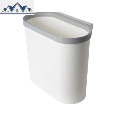 厨房垃圾桶挂式家用橱柜可壁挂式无盖塑料收纳桶分类杂物桶 三维工匠