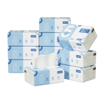 艾逸瑶选 原生木浆蓝色梦想300张12包软纸抽 170mmX120mm(四层) AYYX018-12
