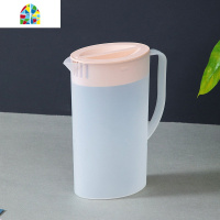 家用创意客厅日式大容量可高温防摔塑料凉水壶北欧风扎壶 FENGHOU 加厚小号水壶蓝色(1.6L)