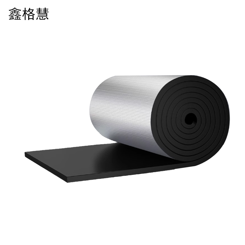 鑫格慧 隔热棉耐高温隔热板保温棉隔热材料防晒 1米*10米*5mm带背胶 卷