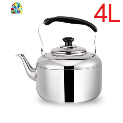 封后不锈钢304烧水壶煤气家用鸣音响水壶大容量加厚平底电磁炉电 4升201(偏小煤气,电磁炉用) 4L(含)-9.8L(