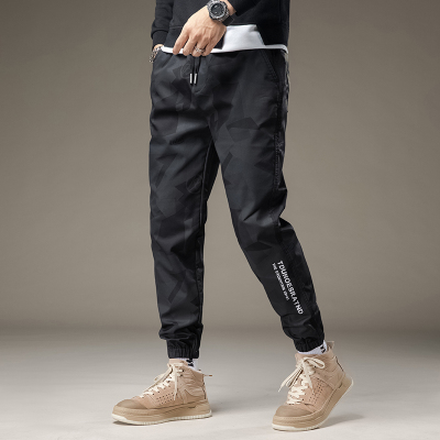 金盾(KIN DON)新款休闲裤男士秋冬季款长裤青年哈伦裤百搭韩版潮流裤子
