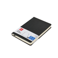 齐心 ZC108 商务皮面本25K 160张 黑 单本装