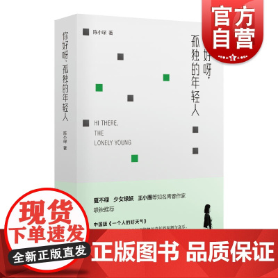 你好呀,孤独的年轻人 陈小琛 著作 现代/当代文学文学 上海文艺出版社