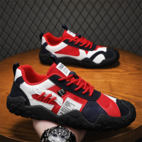 2026春季时尚工装休闲网面男鞋工作运动鞋青少年户外登山劳保潮鞋