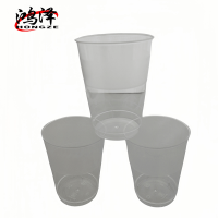 鸿泽一次性航空水晶杯 300毫升 箱