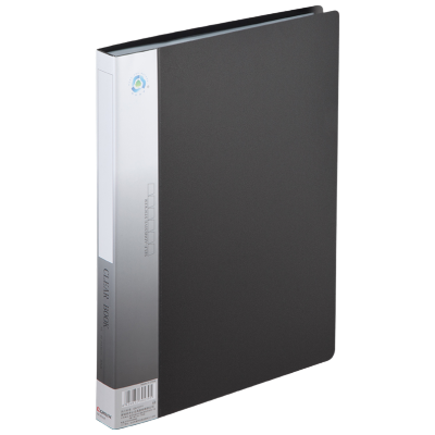 齐心(COMIX) NF40AK A4 40袋 办公 资料册 1.00 本/个 黑 单个装