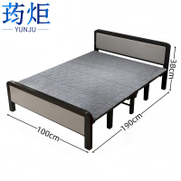 荺炬折叠床1米张