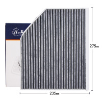 昊之鹰 空调滤清器 适用于09-17款奥迪Q5奥迪A5/S5 (07-7款）/奥迪A4L(08-16款）内空调格空调滤芯