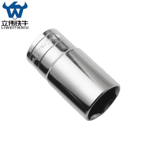 立伟铁牛1/2六角长套筒32mm/个