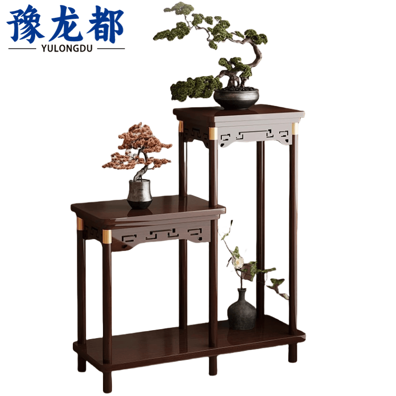 豫龙都花架实木个