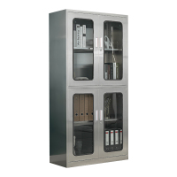 铭威盾不锈钢文件柜档案柜资料柜器械柜储物柜仪器柜201全上下玻璃器械柜