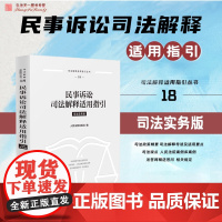2025新书 民事诉讼司法解释适用指引[18]人民法院出版社 9787510943065