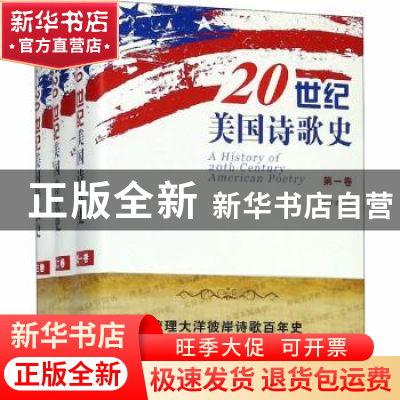 正版 20世纪美国诗歌史 张子清著 南开大学出版社 9787310056071