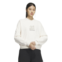 adidas/阿迪达斯女 卫衣运动上衣宽松圆领休闲套头衫IM8852 C
