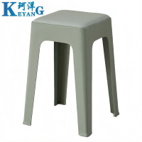 珂洋 塑料凳 软包(绿色) 个