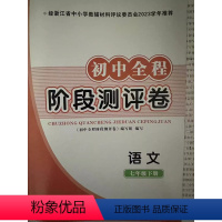 语文 七年级下 初中通用 [正版]2024 初中全程阶段测评卷 7 8 七 八年级下册 语文 数学 英语 科学 道德与法