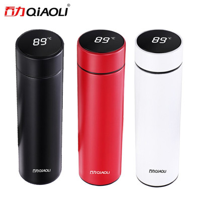 乔力 升级款304智能温度显示保温杯 四色可选