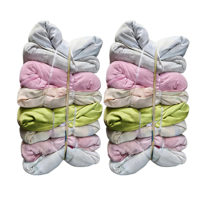 百名迖 擦机布 擦拭布 纯棉擦油布 25kg 浅花色 捆