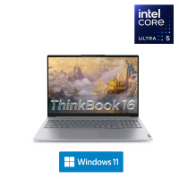 联想ThinkPad ThinkBook 16 09CD 2025款16英寸大屏学生游戏娱乐商务办公笔记本电脑 2.5K高色域屏 UItra5-225H 16G内存 1TB固态