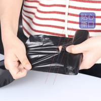 祥铁垃圾袋80*90cm*100只加厚平口