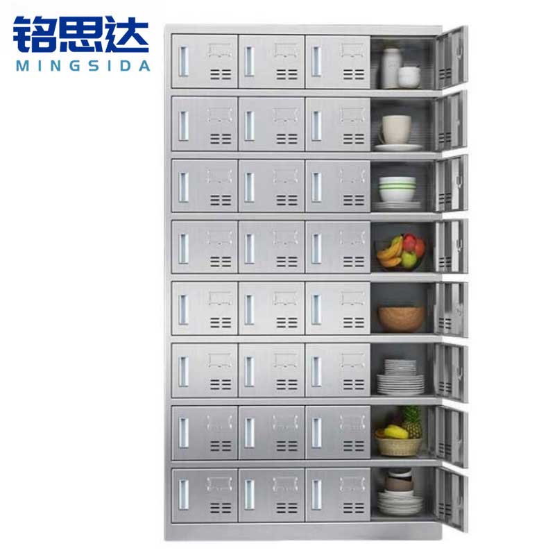 铭思达不锈钢碗柜32门台