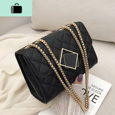 ins潮小众小包包女2019新款百搭春夏质感时尚链条春夏单肩斜挎包NEW LAKE女斜挎包